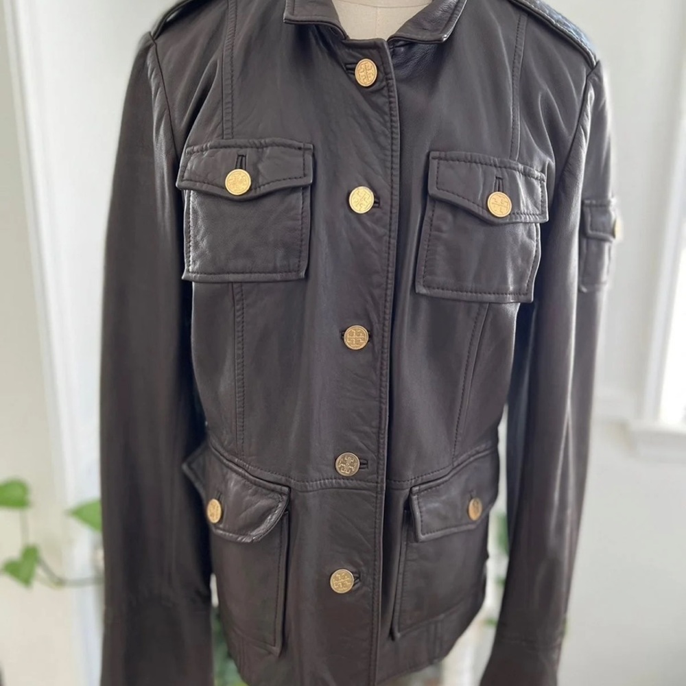 TORT BURCH Srgt. Pepper 100% Genuine Leather Jacket!!!